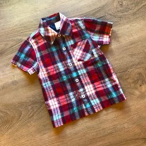 Boys Plaid Shirt